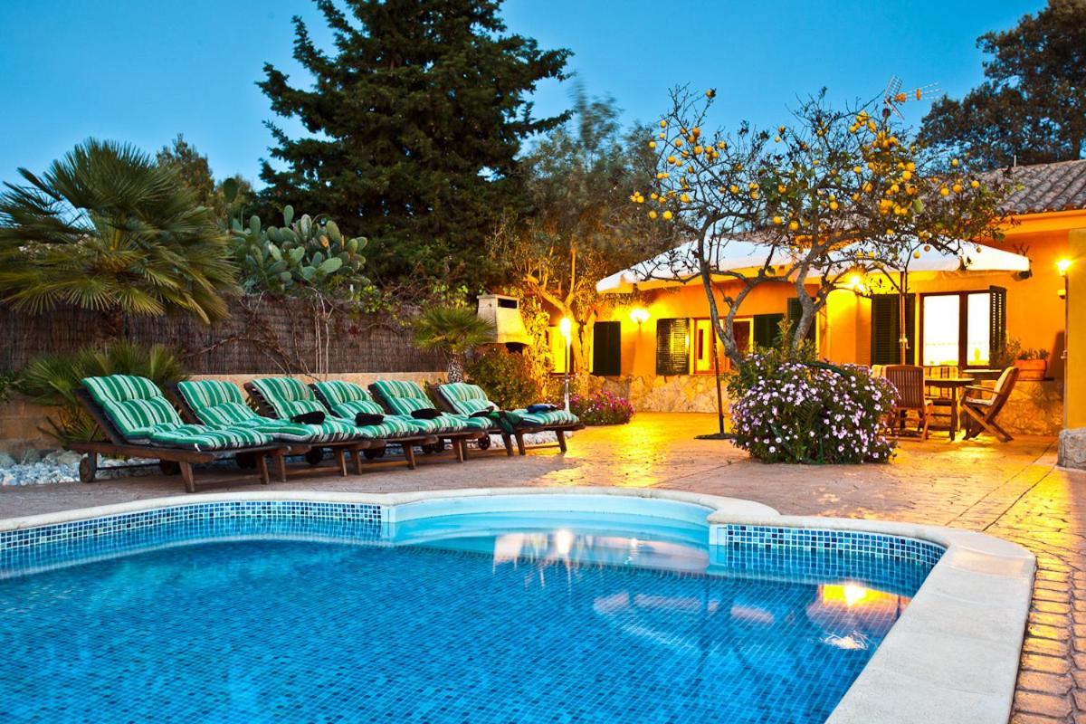 Villa El Mal Pas / Can Seguinet อัลกูเดีย ภายนอก รูปภาพ