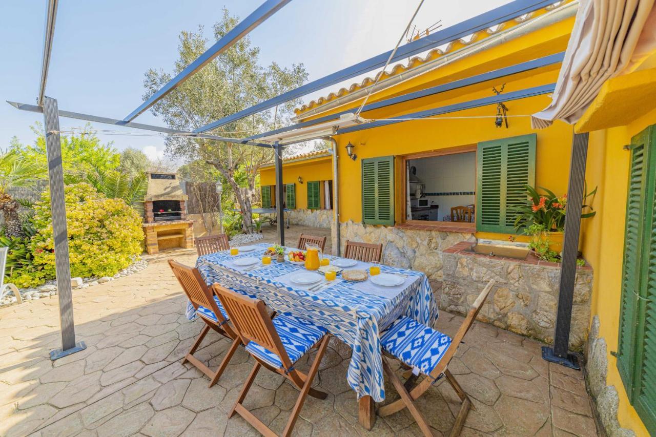 Villa El Mal Pas / Can Seguinet อัลกูเดีย ภายนอก รูปภาพ