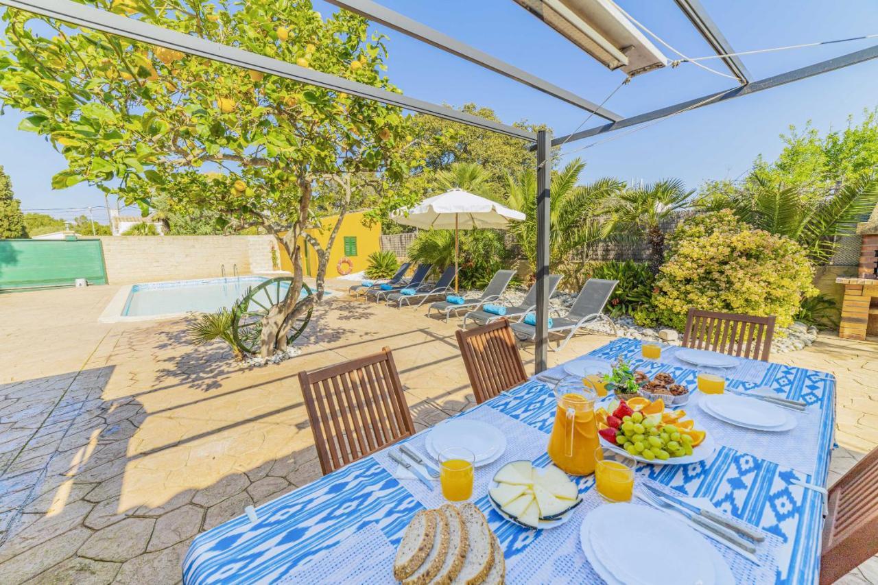 Villa El Mal Pas / Can Seguinet อัลกูเดีย ภายนอก รูปภาพ