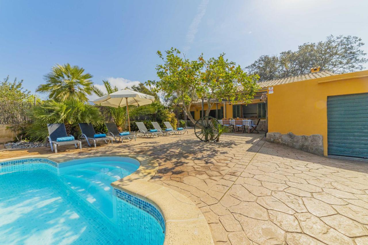 Villa El Mal Pas / Can Seguinet อัลกูเดีย ภายนอก รูปภาพ